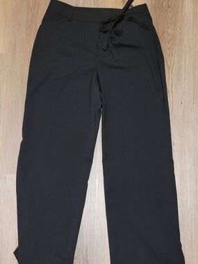 Reitmans Black Straight-Leg Dress Pants